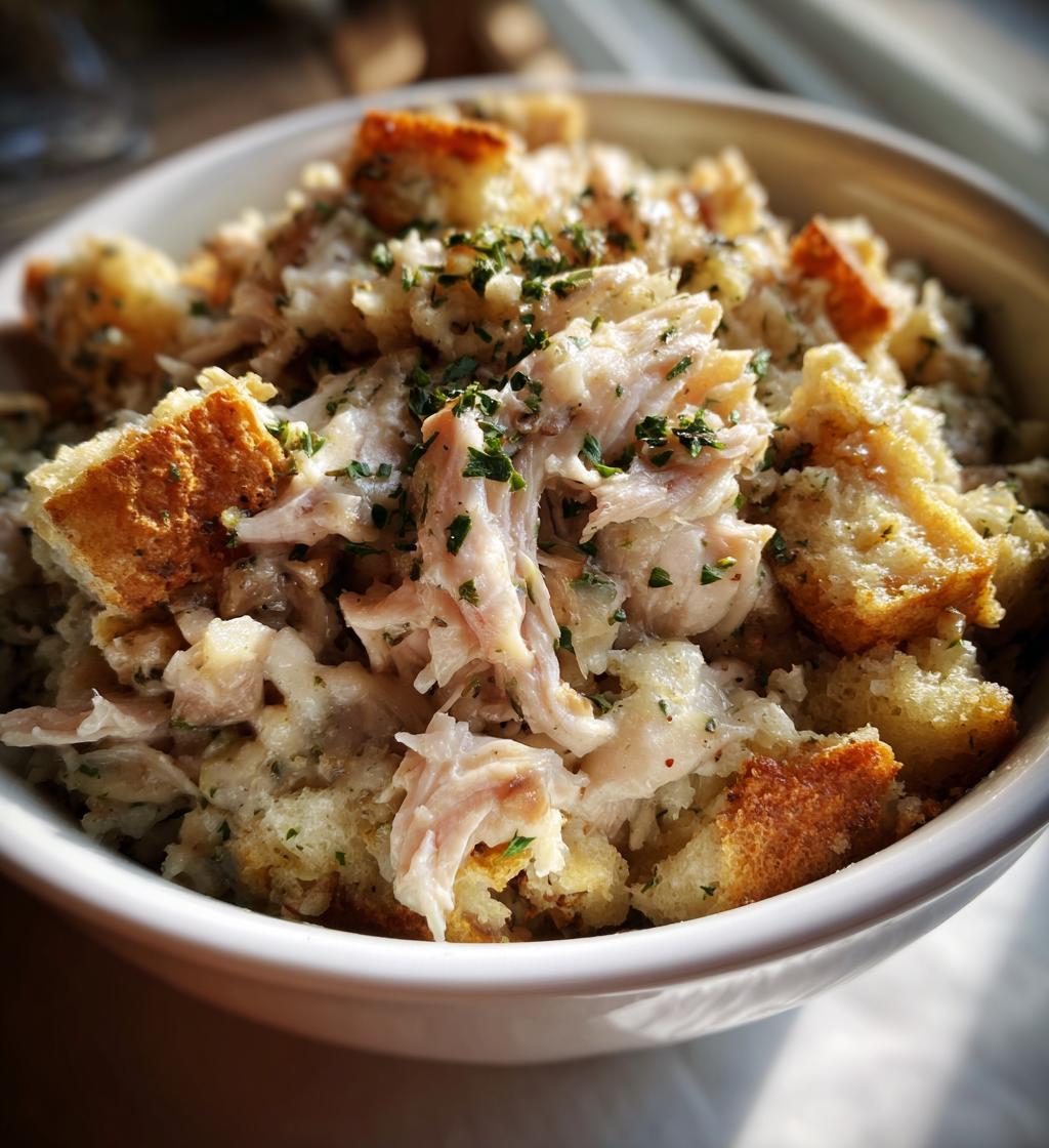 crockpot chicken stuffing