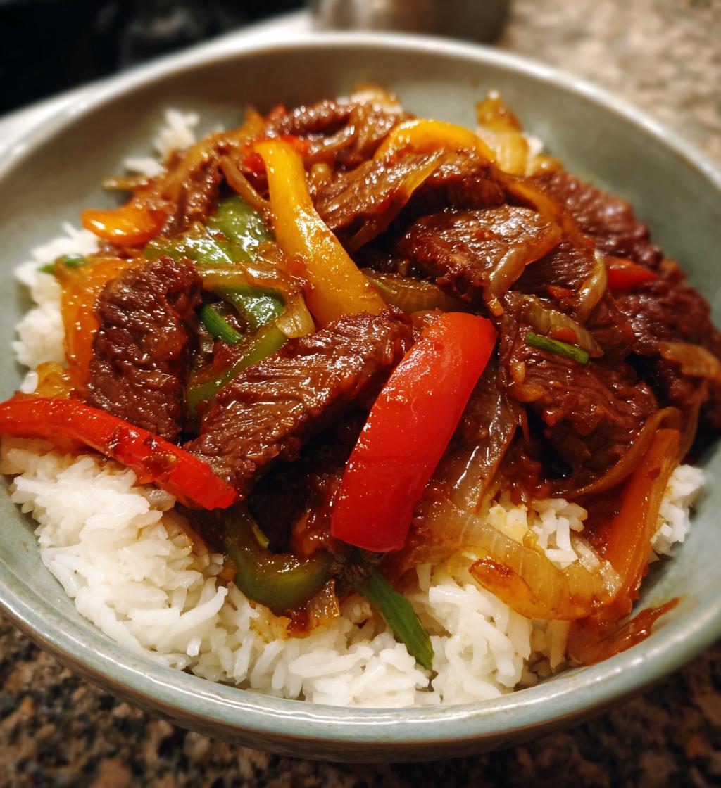 crockpot pepper steak