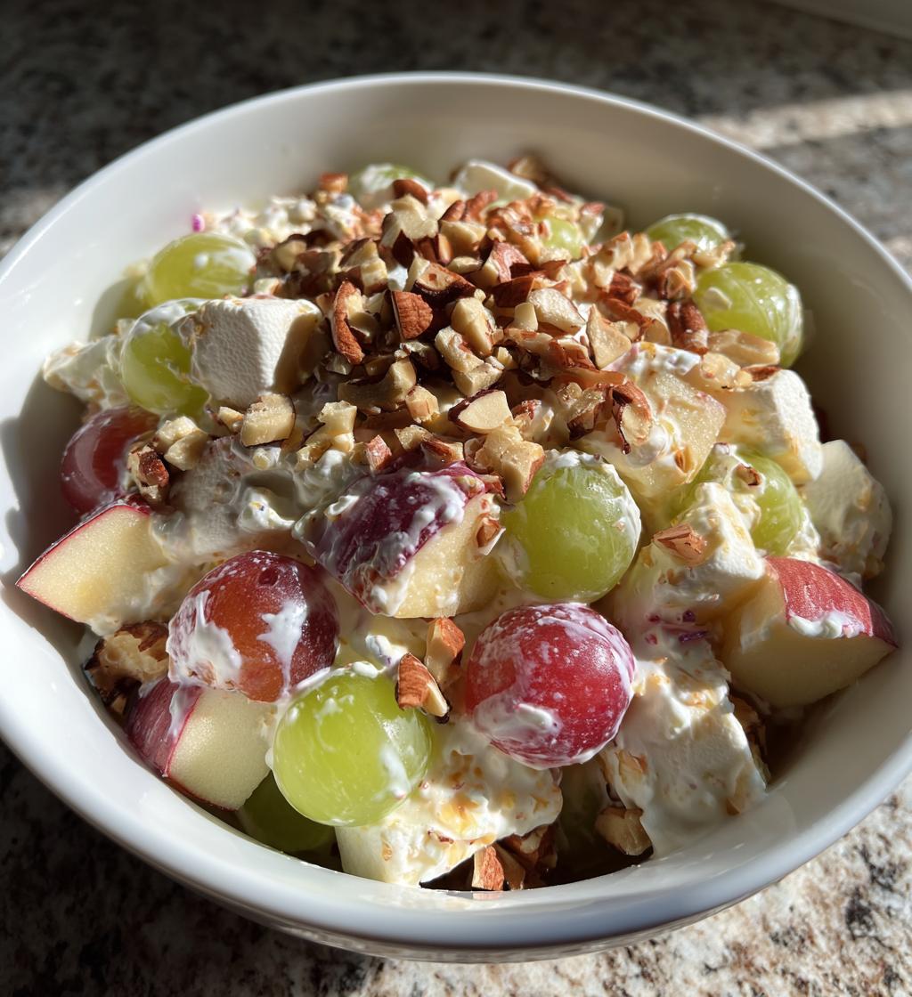 crunch dessert salad