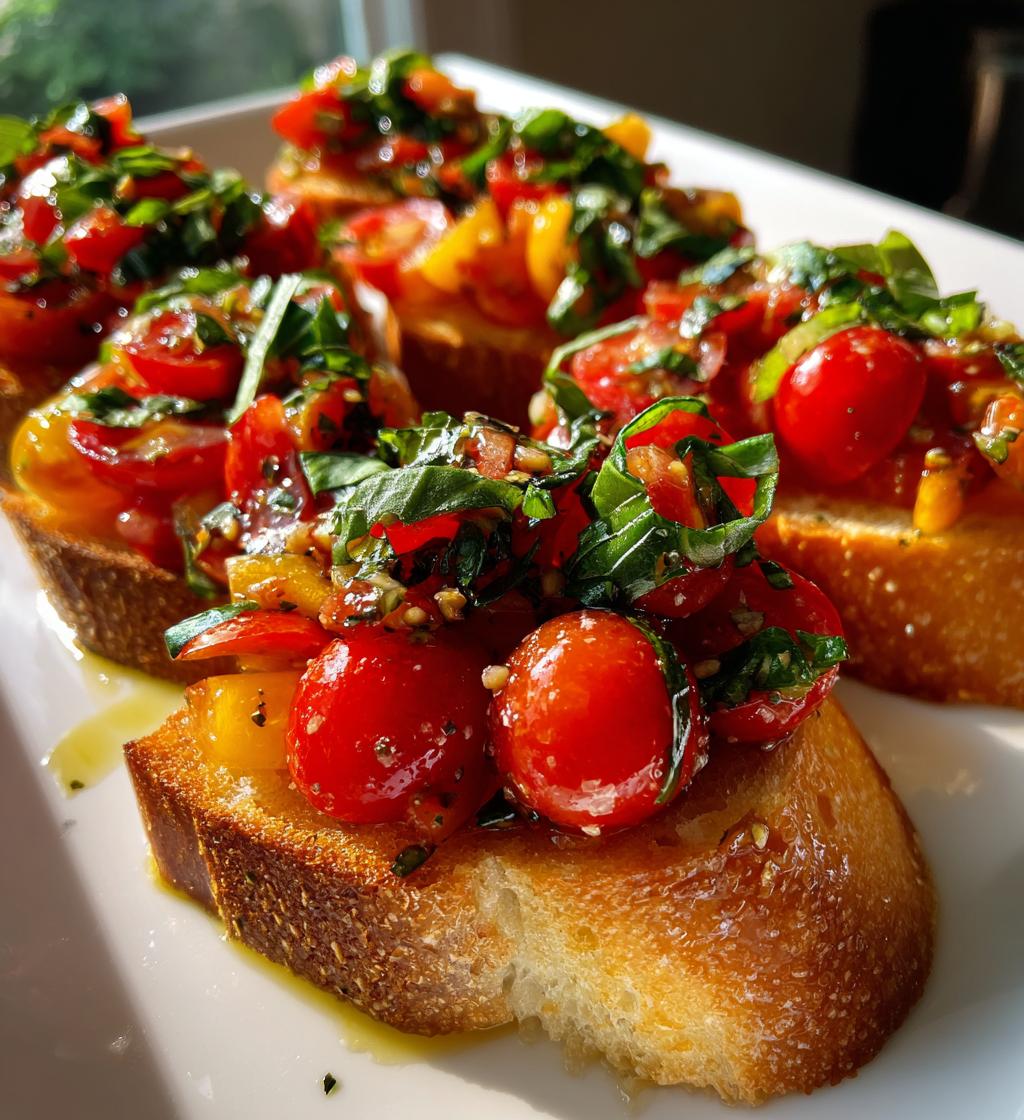 cute bruschetta recipe - detail 1
