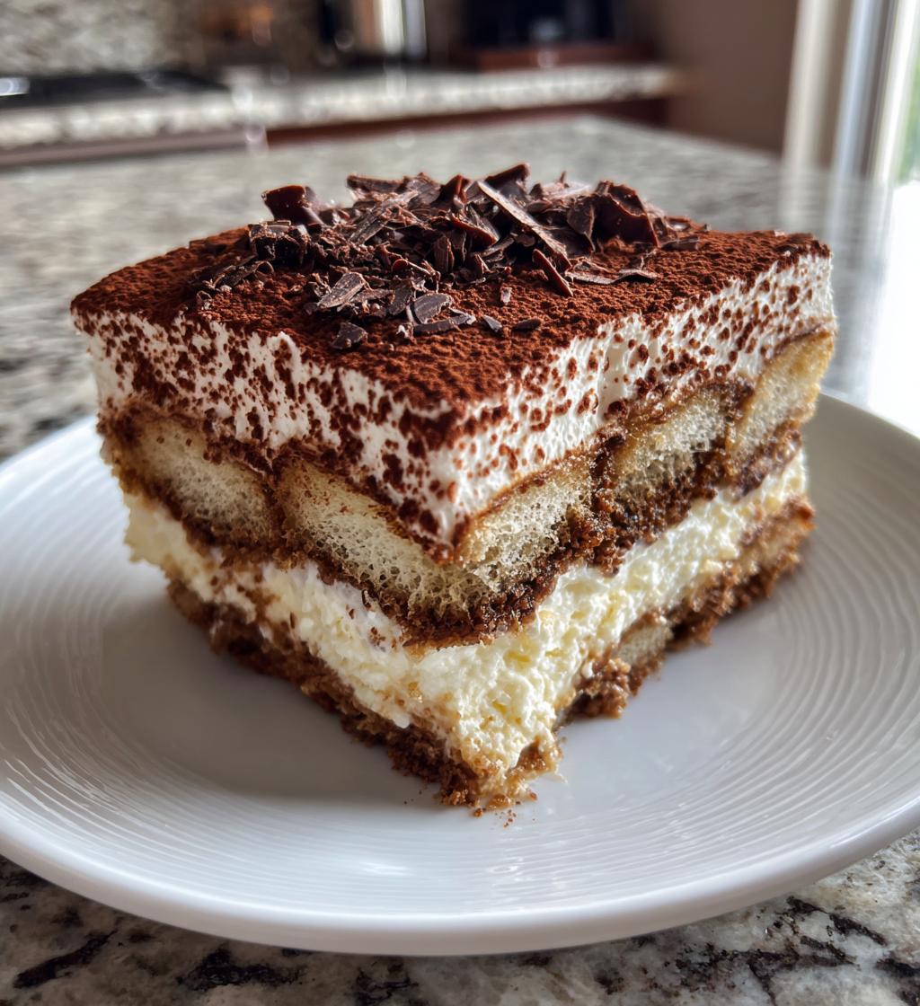 decadent chocolate ricotta tiramisu - detail 1
