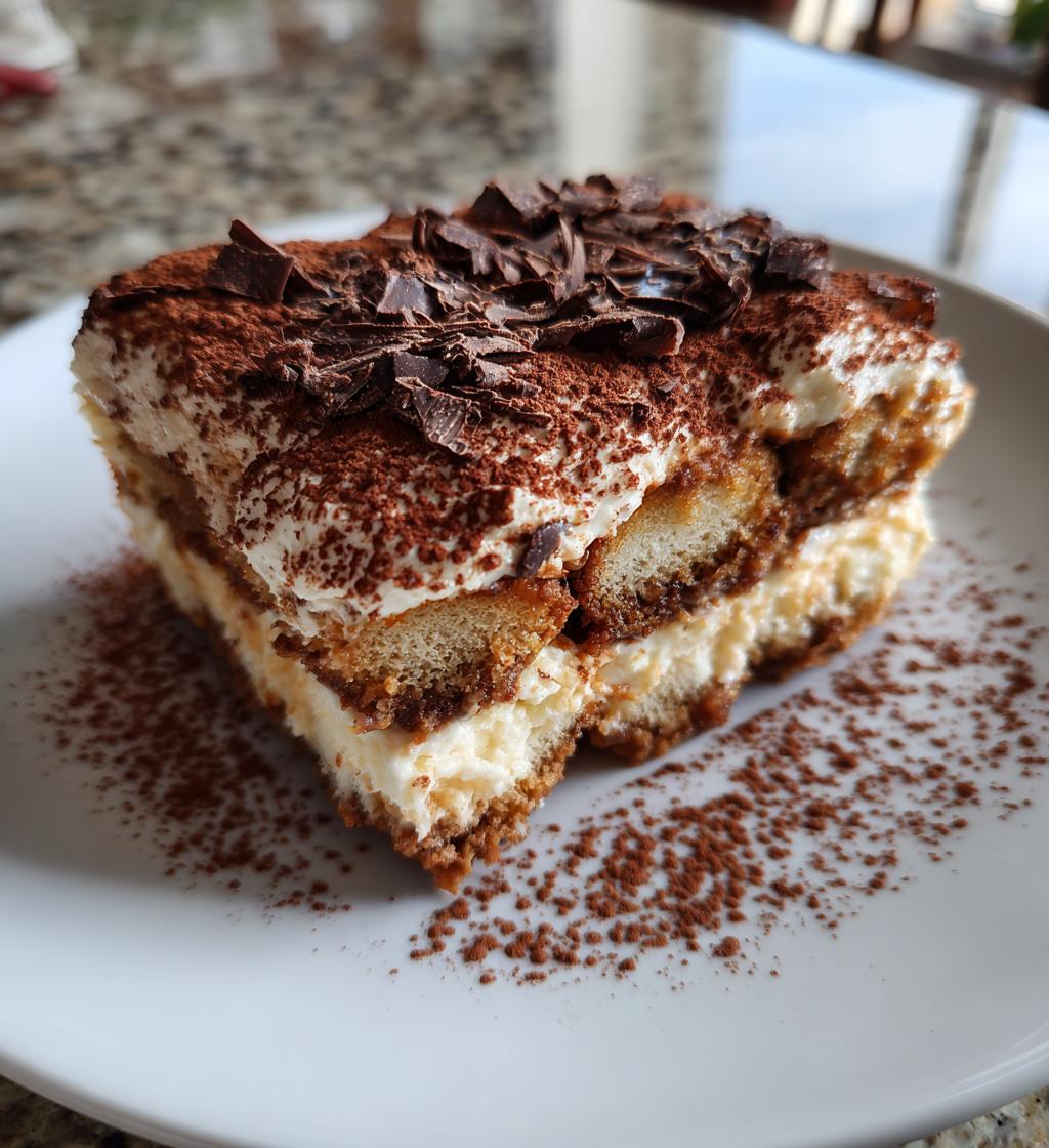 decadent chocolate ricotta tiramisu