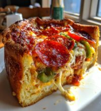 deep dish pizza pie recipe