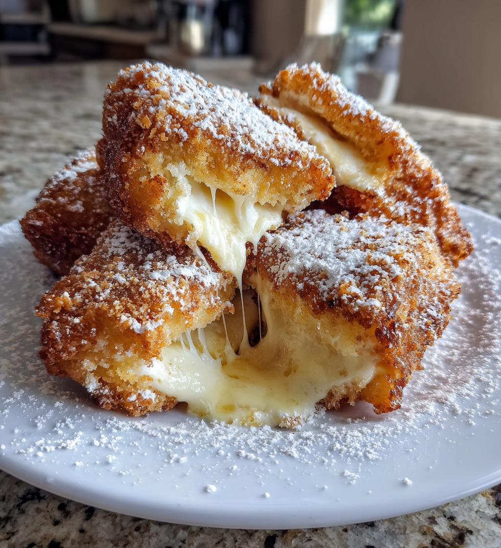 deep fried marshmallow - detail 1