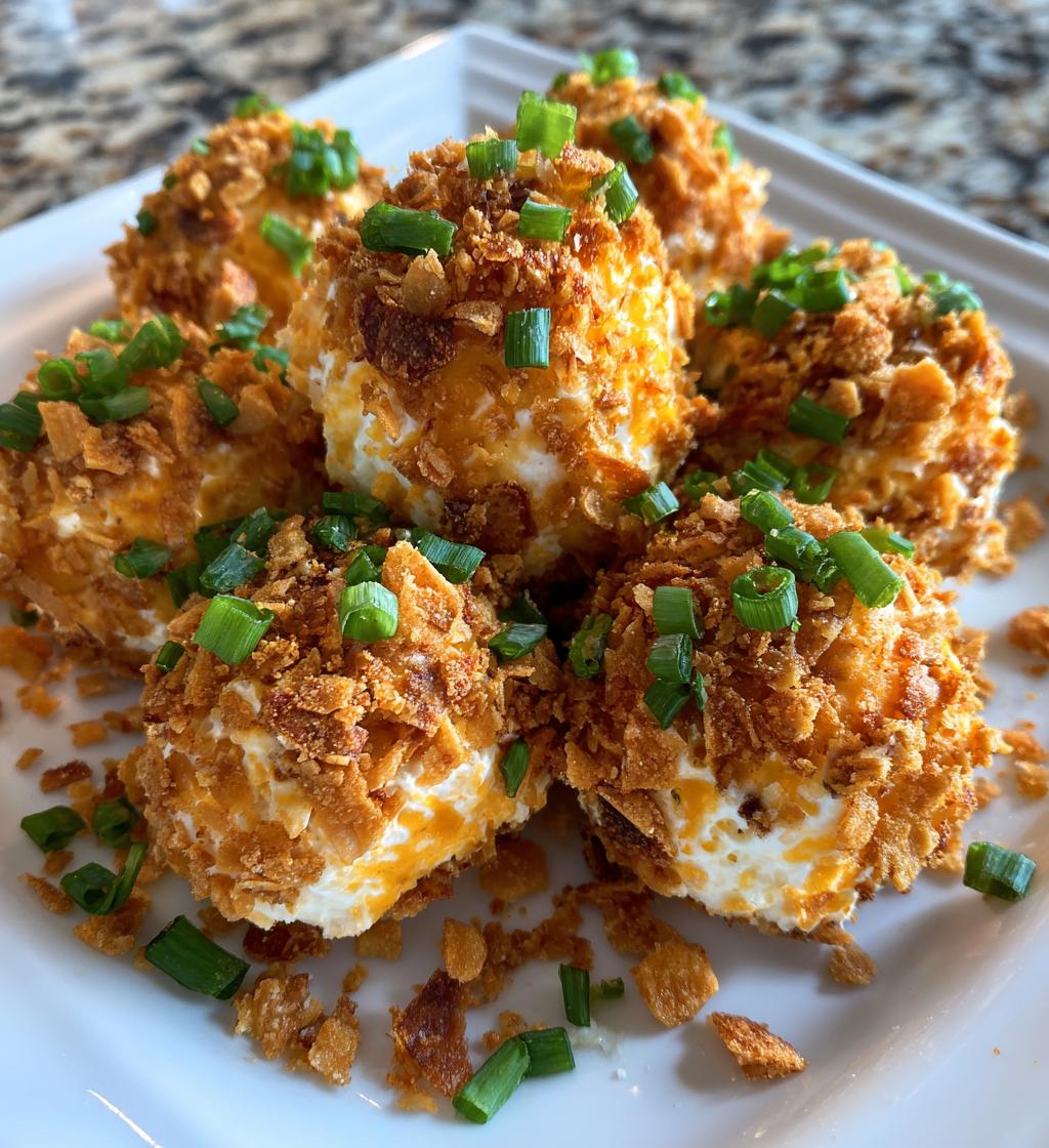 dill pickle cheese balls - detail 1