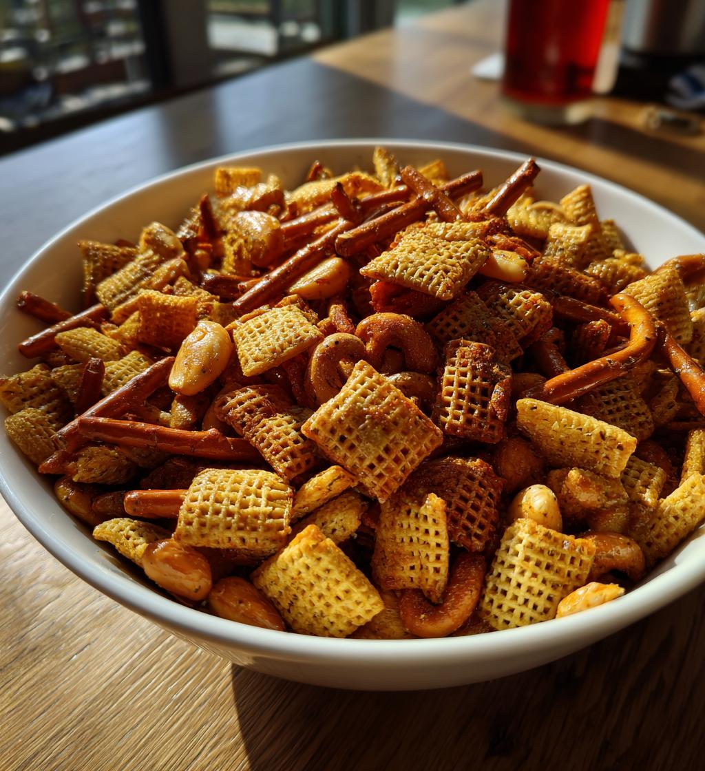 dill pickle chex mix - detail 1