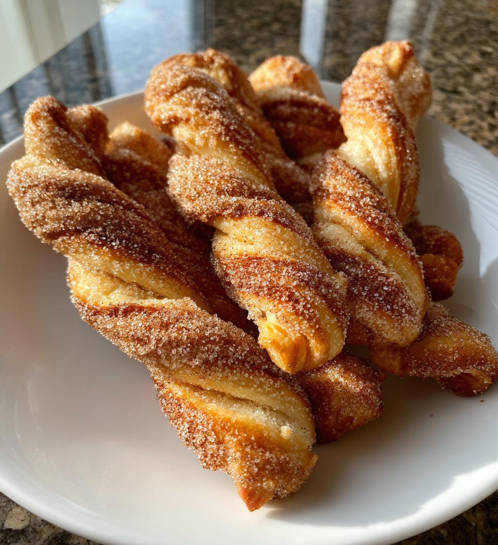 dough cinnamon twists