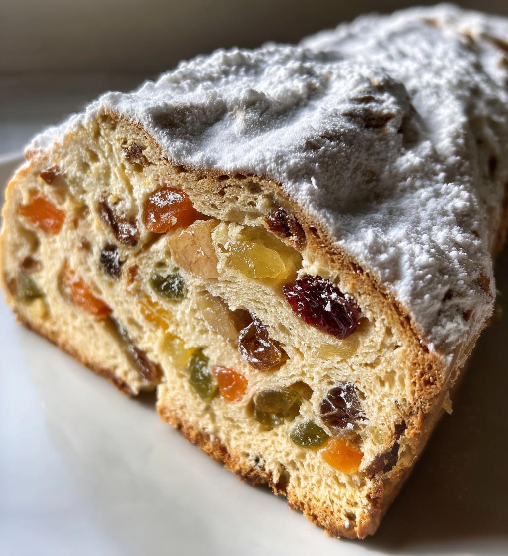 dutch christmas stollen