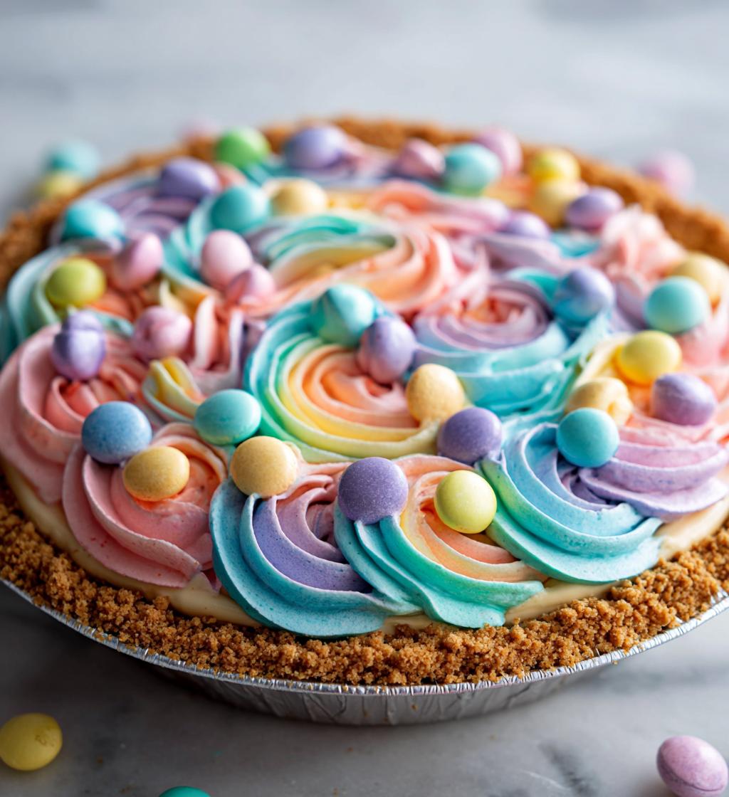 easter swirl pie