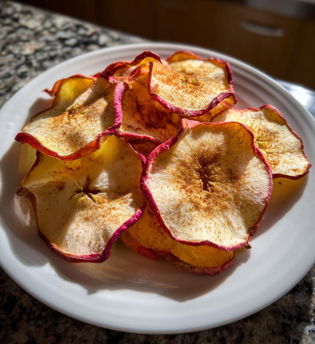 easy air fryer apple chips