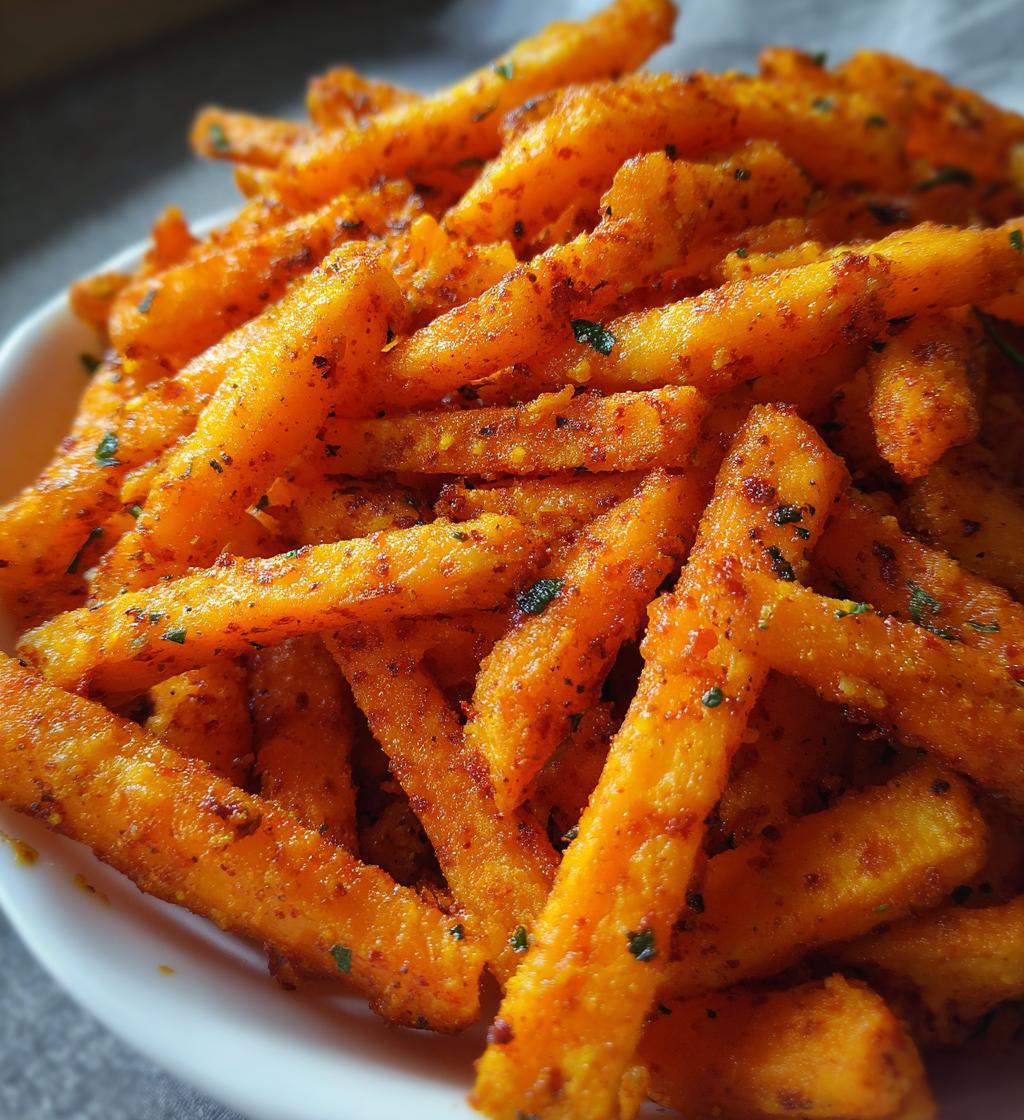 easy air fryer carrot fries recipe