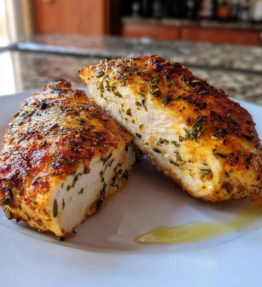 easy air fryer chicken breasts recipe