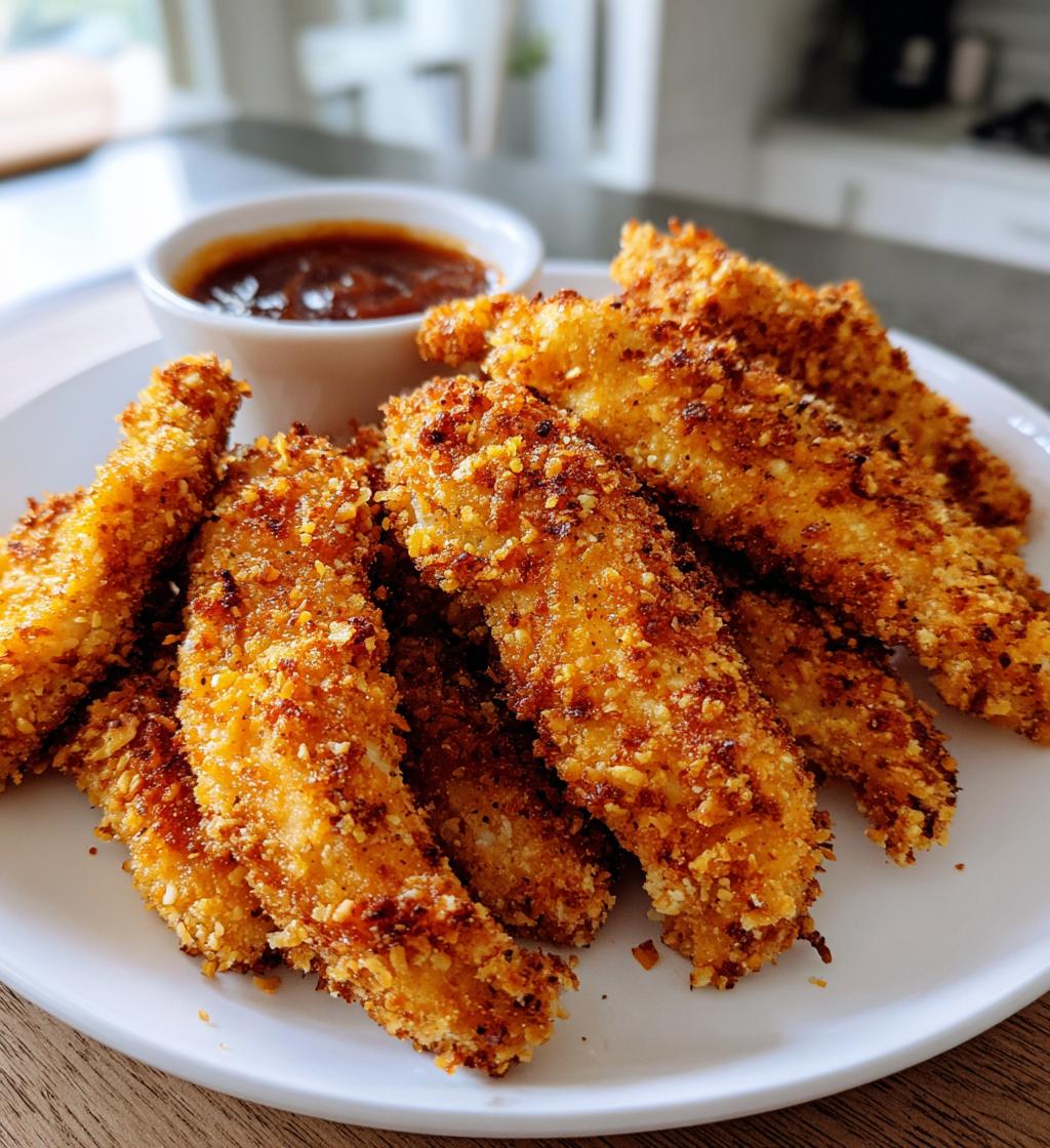 easy air fryer chicken tenders recipe - detail 1