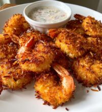 easy air fryer coconut shrimp recipe