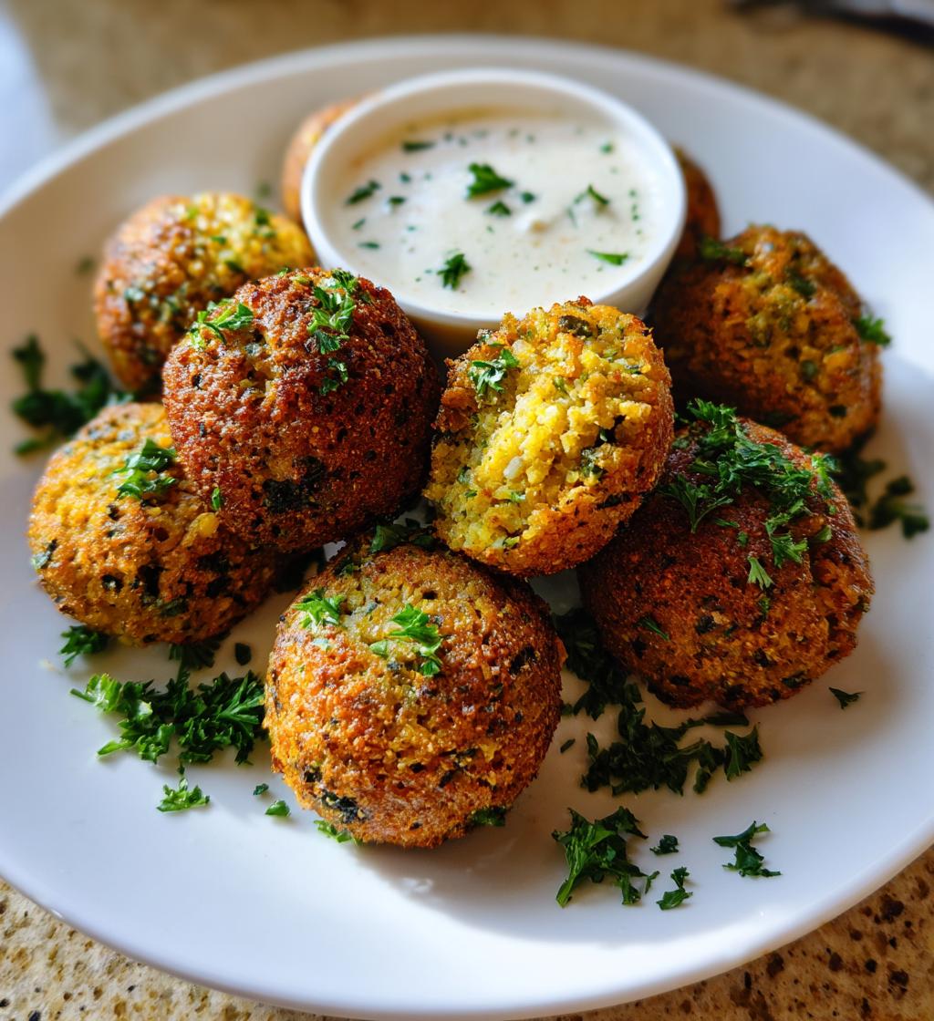easy air fryer falafel recipe