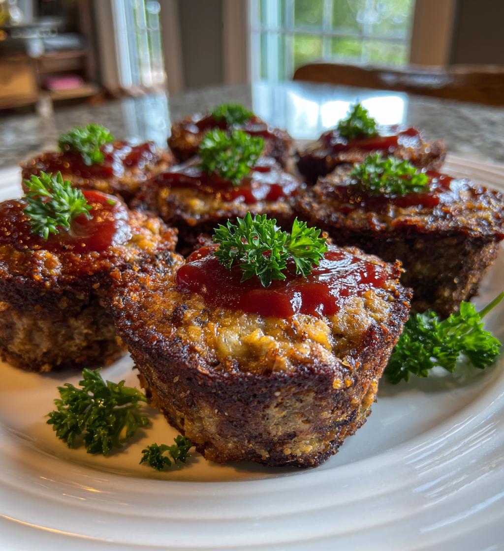 easy air fryer meatloaf minis recipe - detail 1