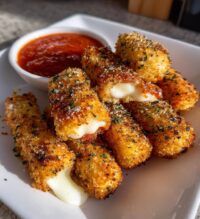 easy air fryer mozzarella sticks recipe