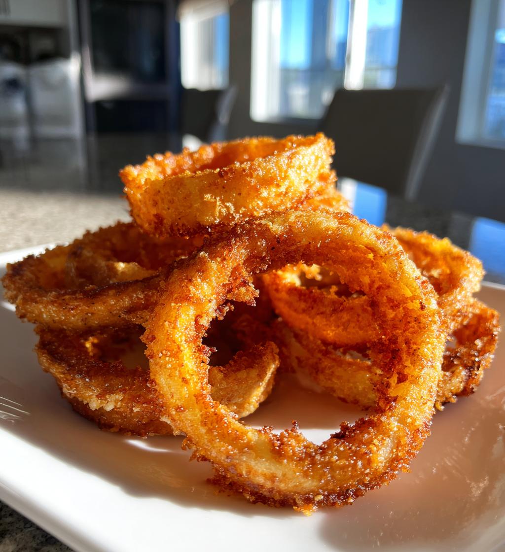easy air fryer onion rings recipe