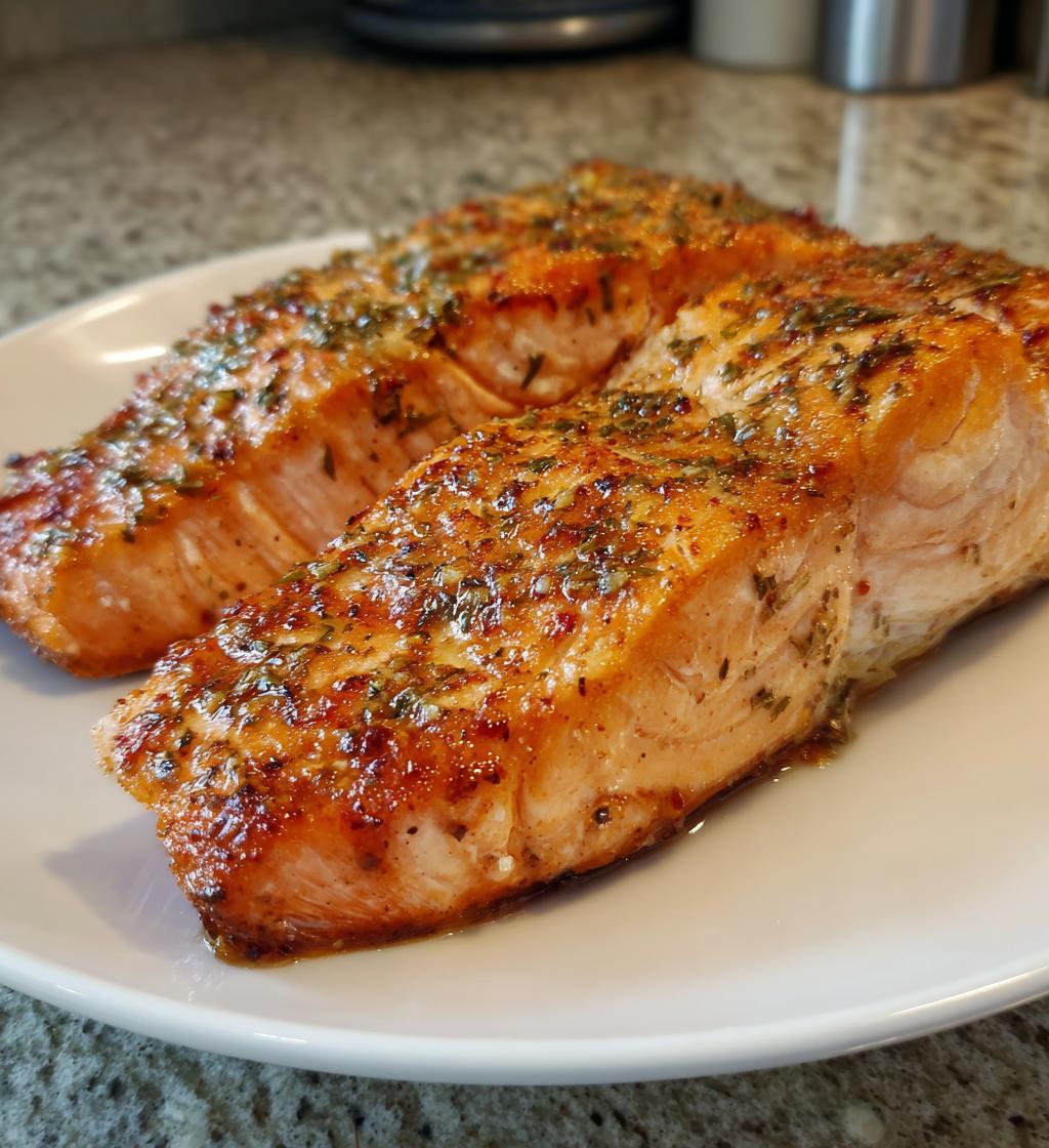 easy air fryer salmon recipe - detail 1