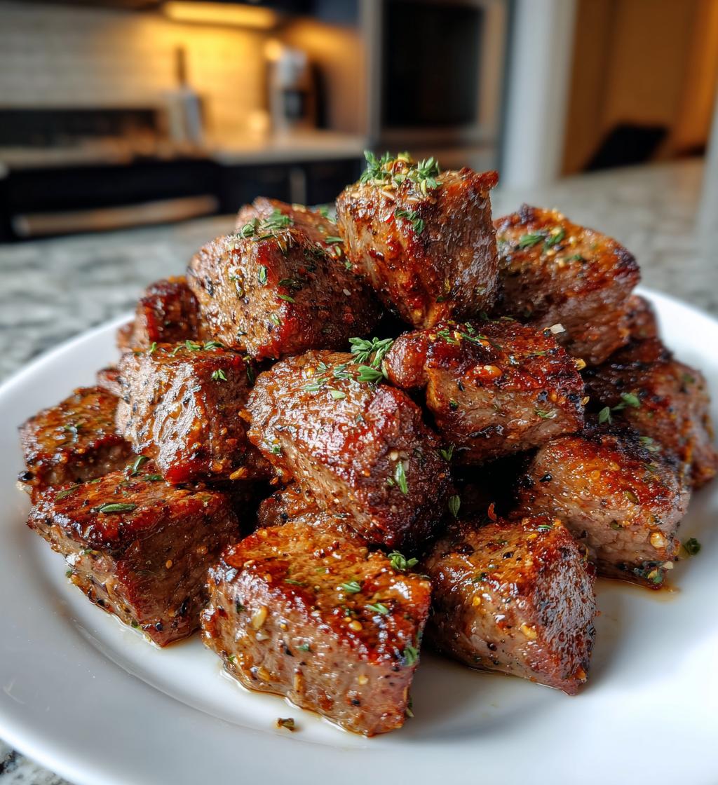 easy air fryer steak bites recipe