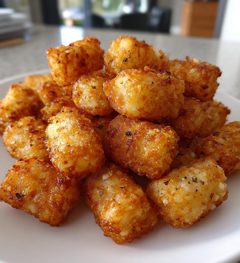 easy air fryer tater tots recipe - detail 1