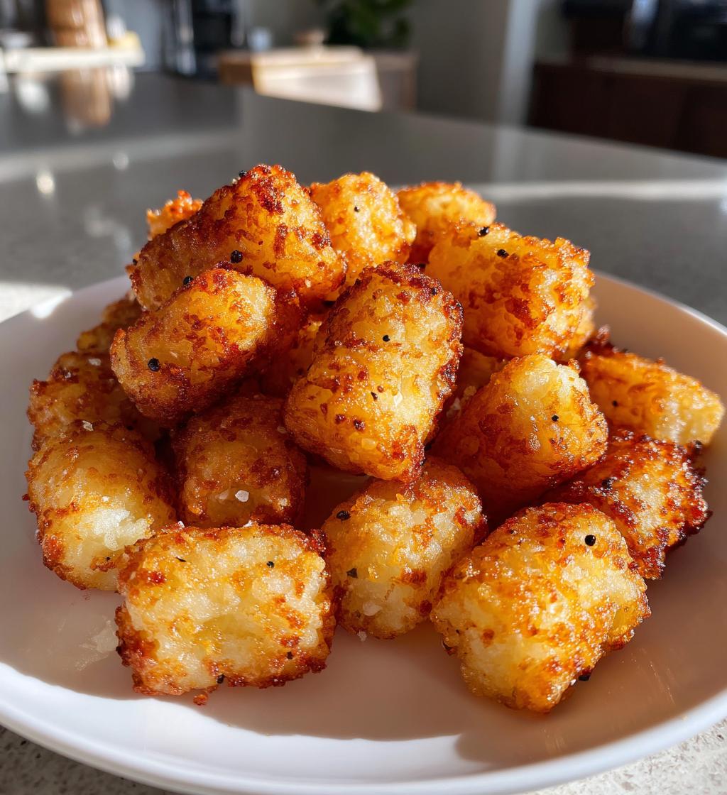easy air fryer tater tots recipe