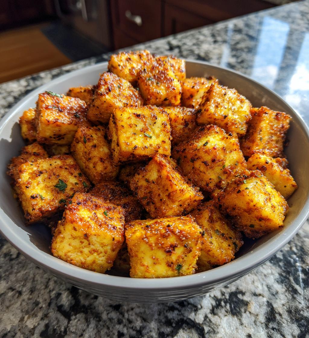 easy air fryer tofu crispy perfection recipe - detail 1