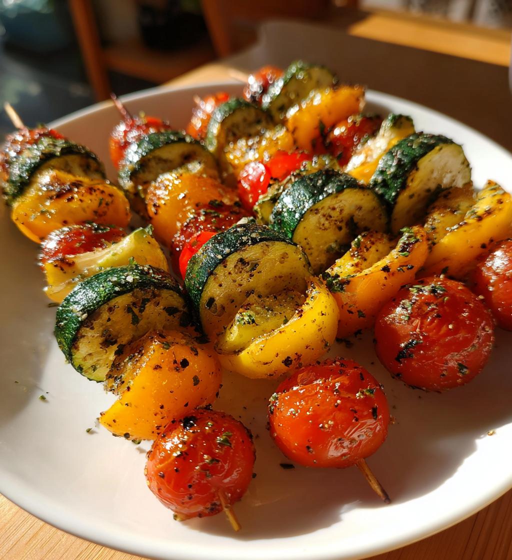 easy air fryer veggie skewers recipe tips - detail 1
