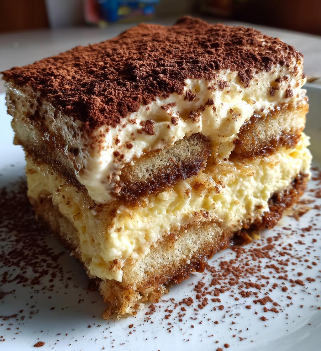 easy authentic italian tiramisu