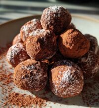 easy brownie truffles