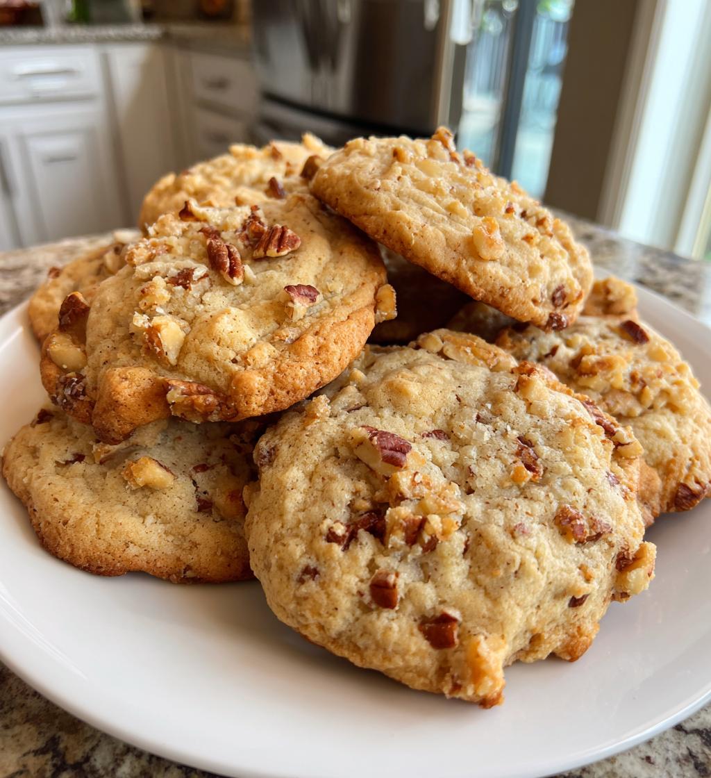 easy butter pecan cookies - detail 1