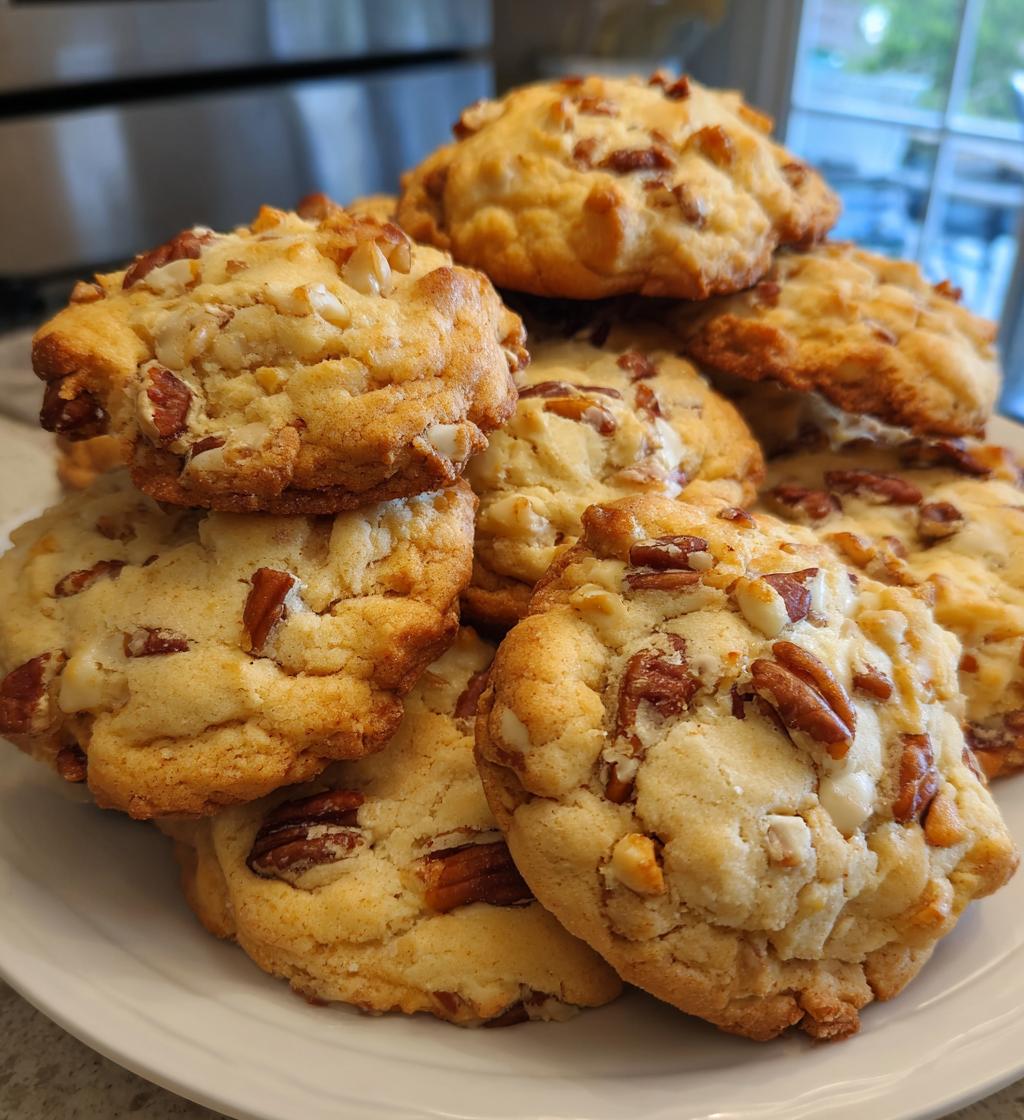 easy butter pecan cookies