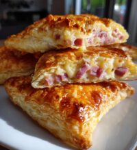 easy cheese ham pastry
