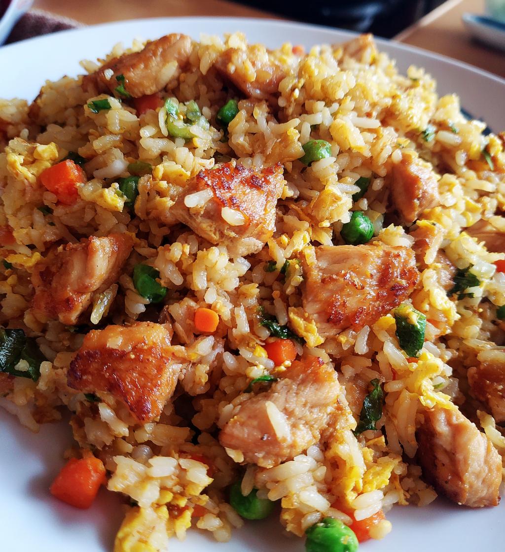 easy chicken fried rice