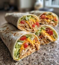 easy chicken wraps