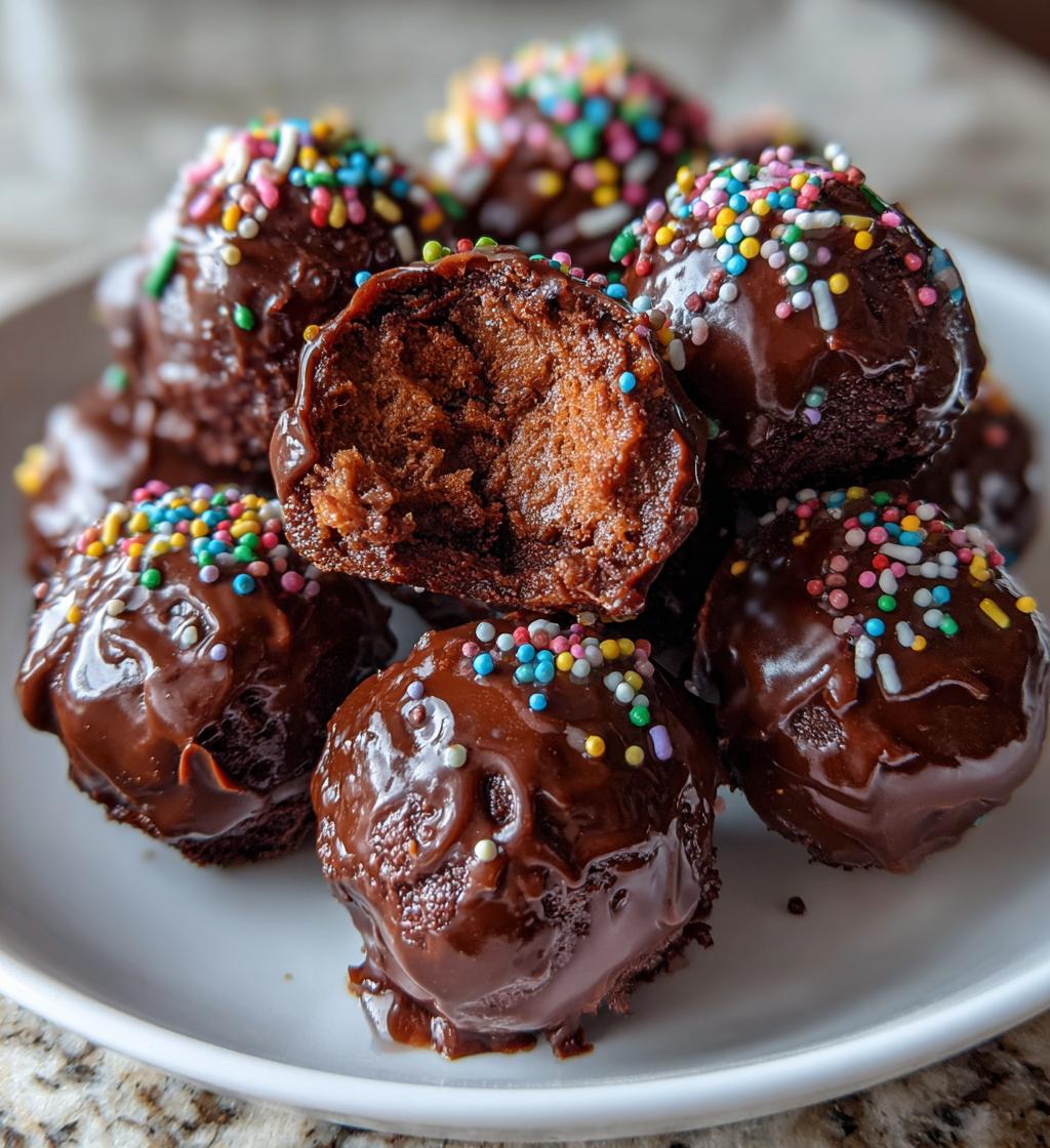 easy chocolate balls
