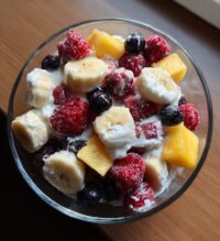 easy frozen fruit salad