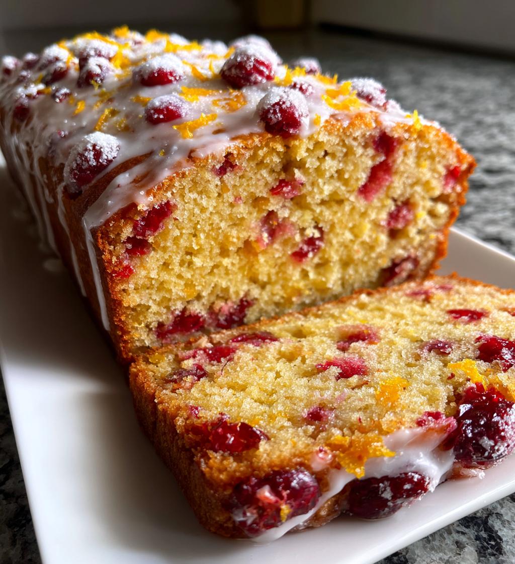 easy orange cranberry bread