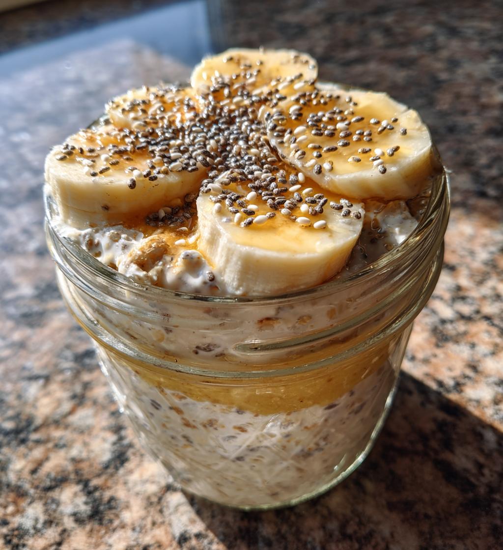 easy protein overnight oats - detail 1