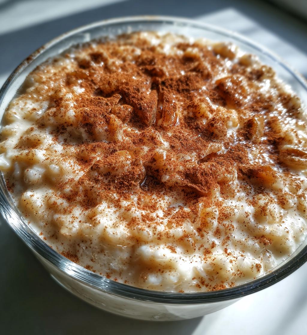 easy rice pudding