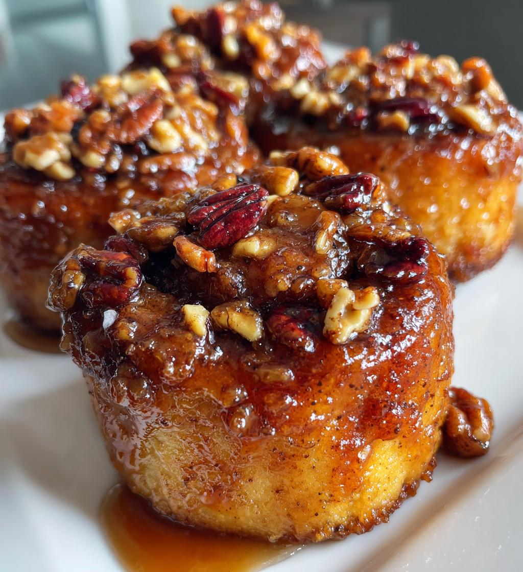easy sticky buns - detail 1
