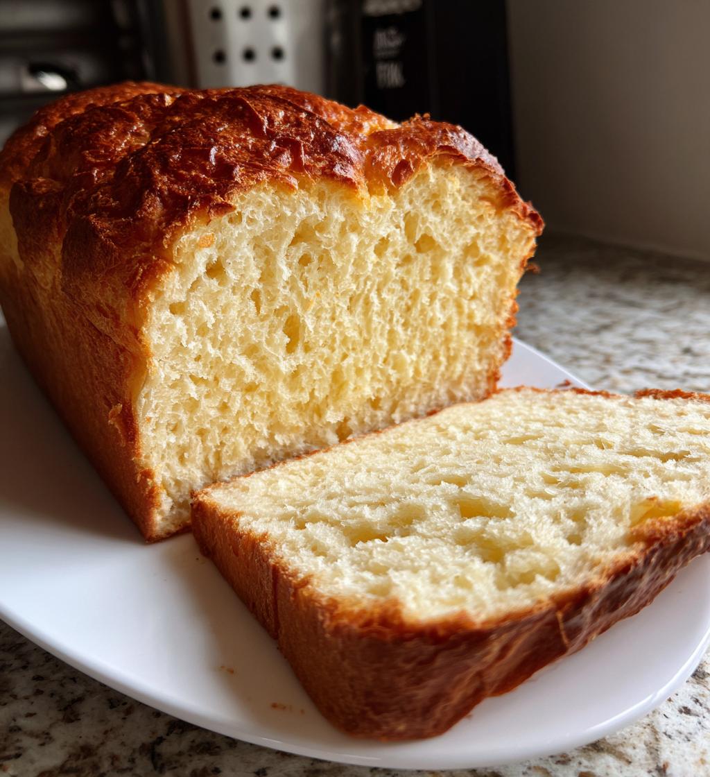 easy sweet condensed milk bread - detail 1