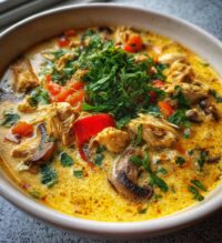 easy thai chicken curry soup