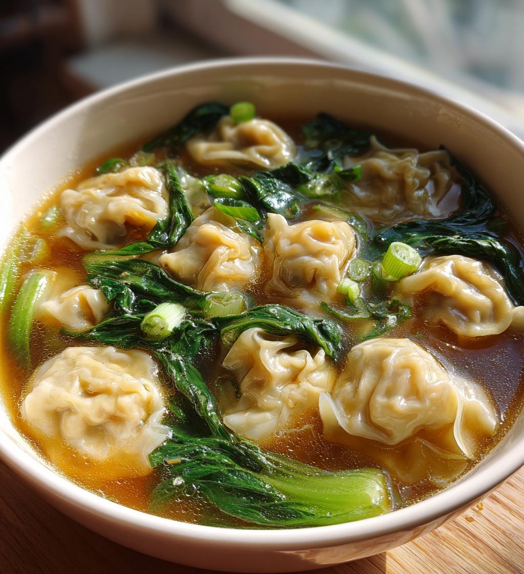 easy wonton soup recipe
