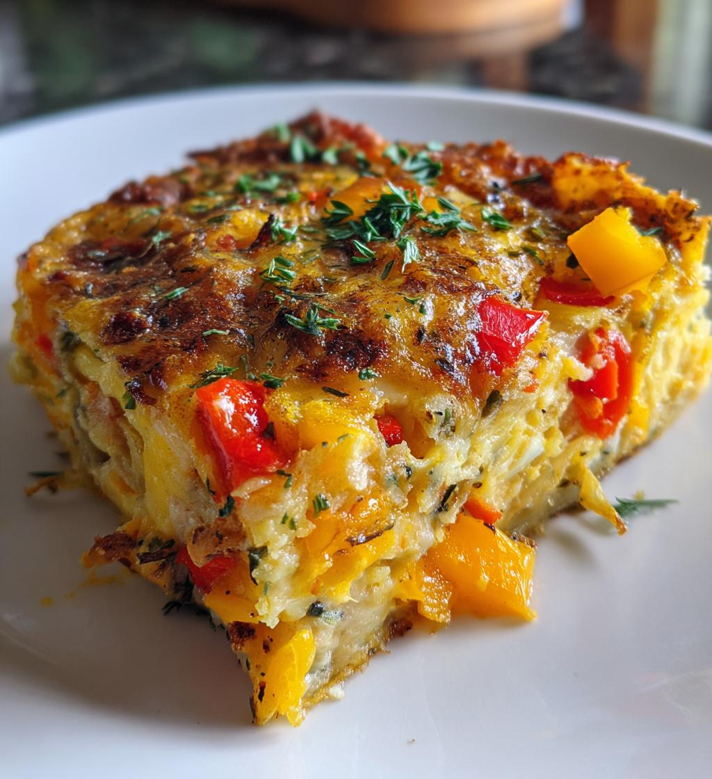 egg tortilla bake - detail 1