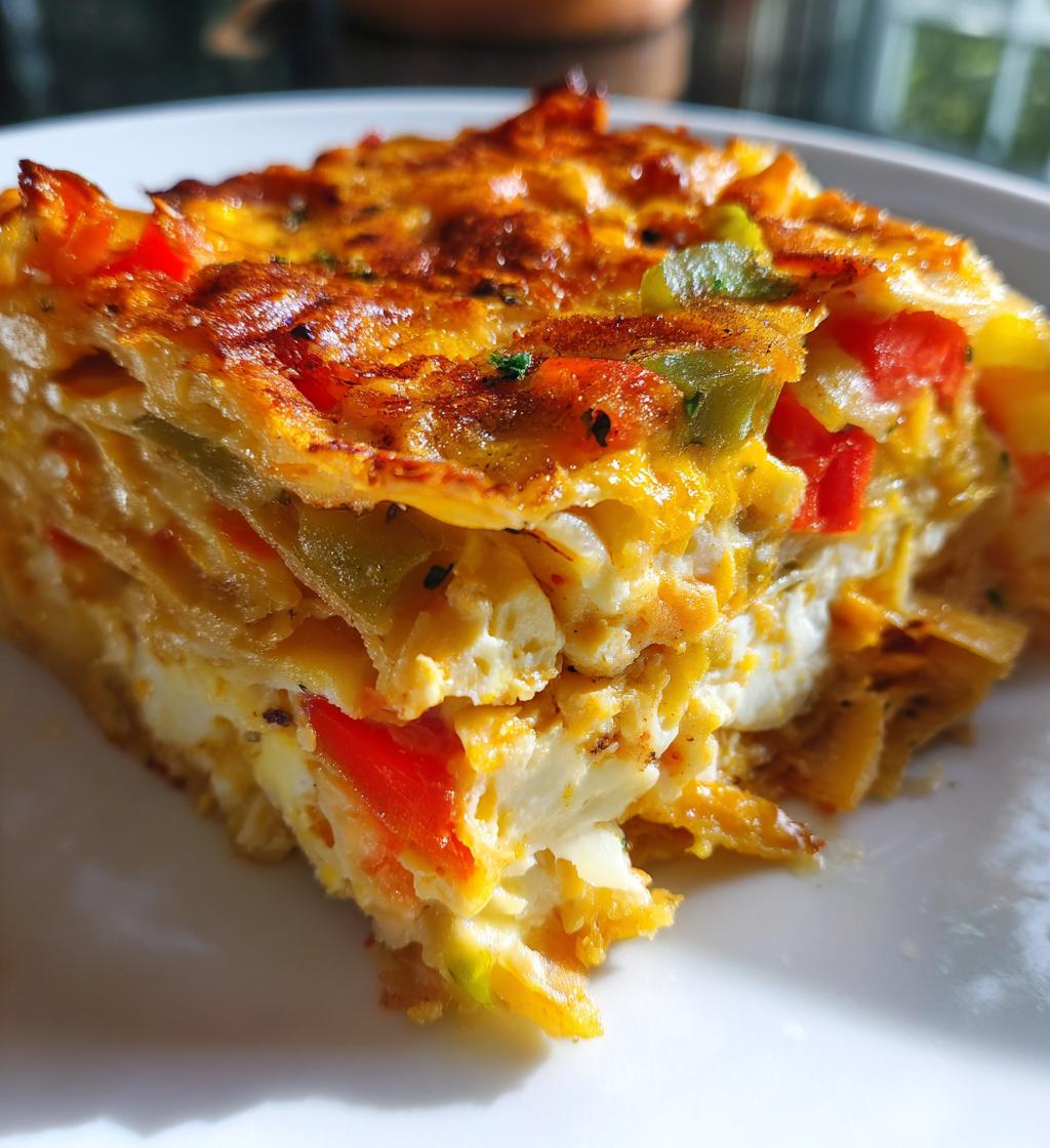 egg tortilla bake