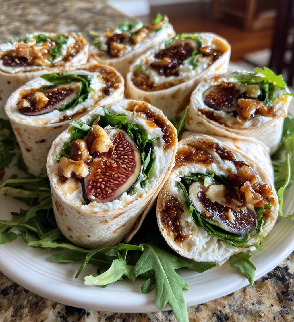 fig and goat cheese pinwheels - detail 1