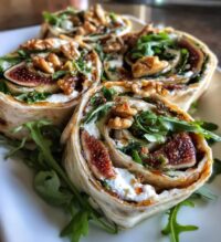 fig and goat cheese pinwheels