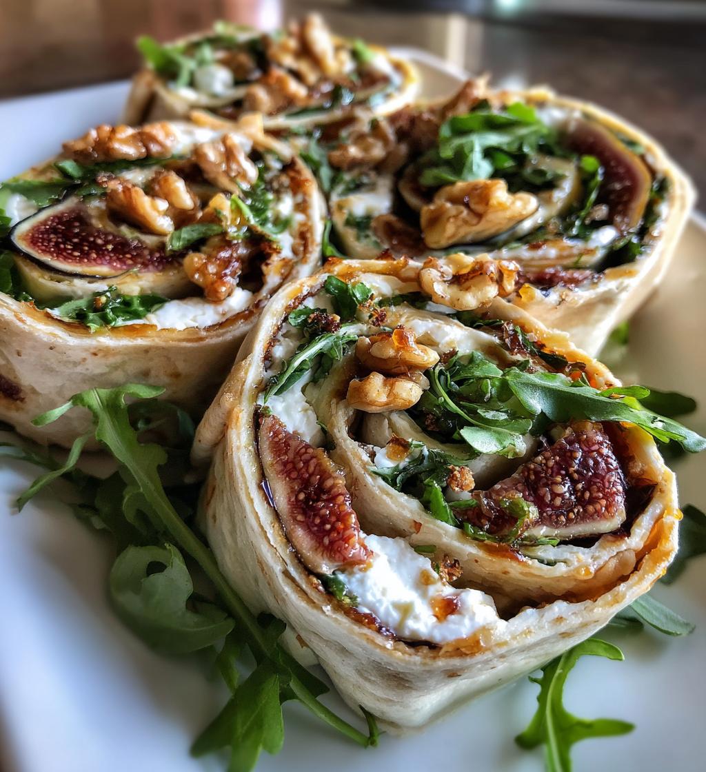 fig and goat cheese pinwheels