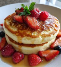 fluffy japanese souffle pancakes
